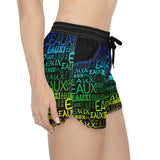 EAUX - RAINBOW WOMEN'S CASUAL SHORTS