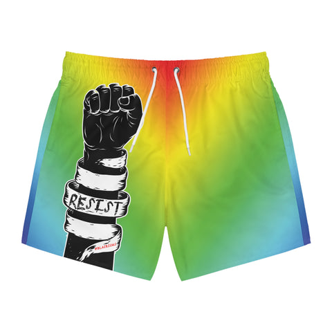Rainbow Resist Swim Trunks