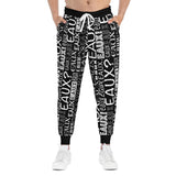 EAUX WHITE ATHLETIC JOGGERS