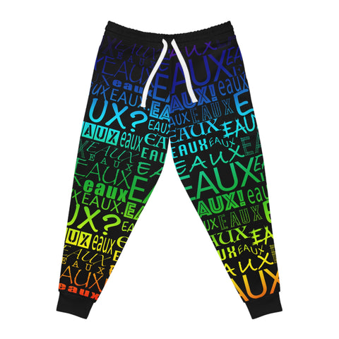 EAUX - RAINBOW ATHLETIC JOGGERS