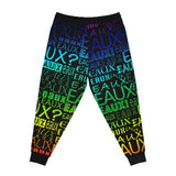 EAUX - RAINBOW ATHLETIC JOGGERS