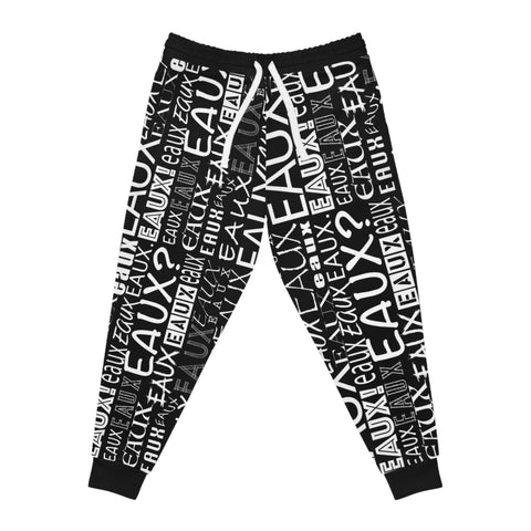 EAUX WHITE ATHLETIC JOGGERS