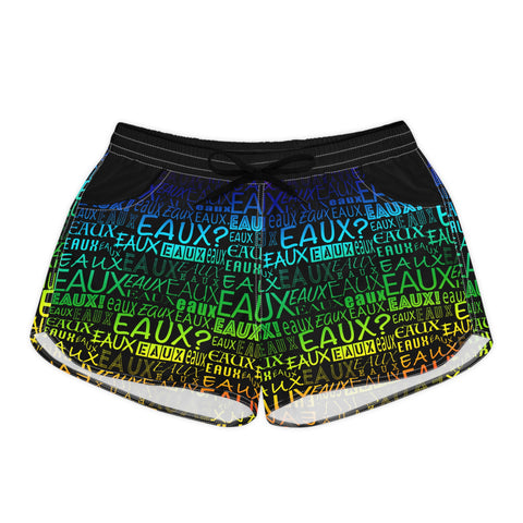 EAUX - RAINBOW WOMEN'S CASUAL SHORTS
