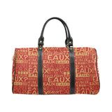 GOLD EAUX ALLEAUXVER LARGE TRAVEL BAGS