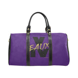 BLACK/GOLD V EAUX IV LARGE TRAVEL BAGS