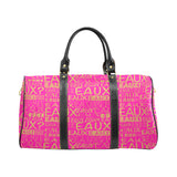 GOLD EAUX ALLEAUXVER LARGE TRAVEL BAGS