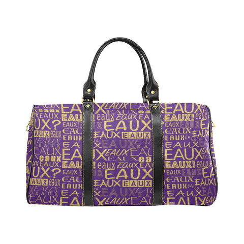 GOLD EAUX ALLEAUXVER LARGE TRAVEL BAGS