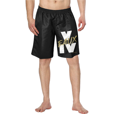 WHITE/GOLD V EAUX IV SHORTS