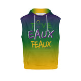 MARDI GRAS SLEEVELESS HOODIES