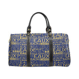 GOLD EAUX ALLEAUXVER LARGE TRAVEL BAGS