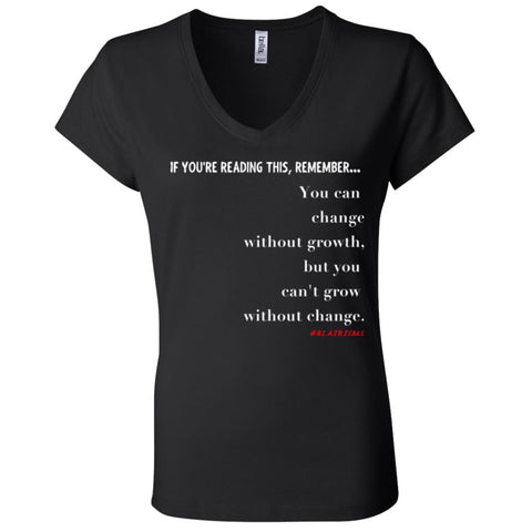 Grow Without Change Women's V-Neck
