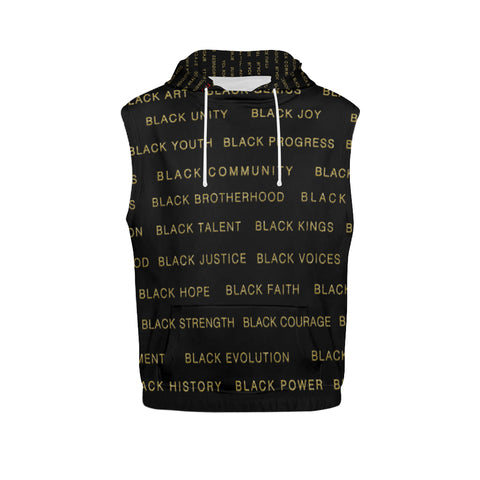 BLACK MAGIC SLEEVELESS HOODIES