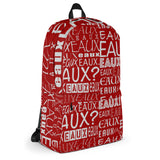 Red AllEAUXver Backpack