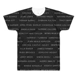 BLACK/WHITE ACTIVIST ALLEAUXVER MEN'S CREW T SHIRT