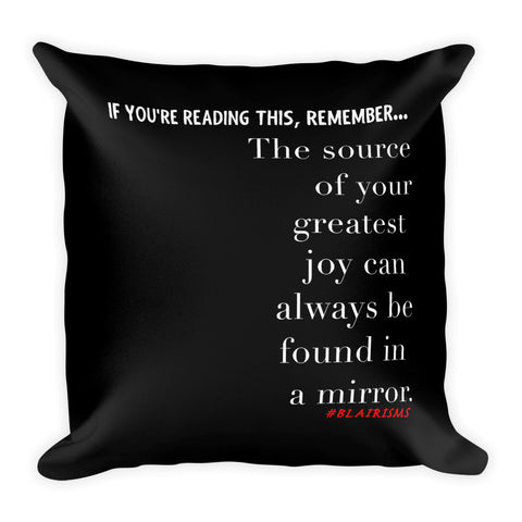 YOUR GREATEST JOY THROW PILLOW