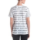 WHITE BLACK MAGIC ALL EAUX-ver Women's T-shirt