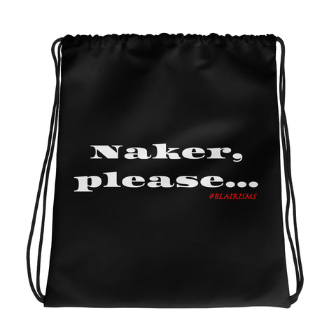 Naker, Please Drawstring bag