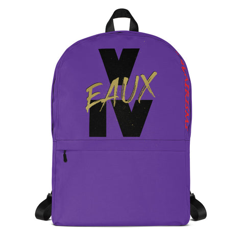 PURPLE & GOLD V EAUX IV Backpack