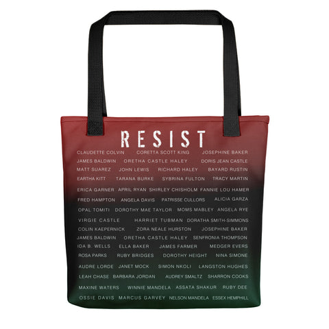 RESIST ACTIVIST RBG Tote bag