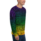 MARDI GRAS/BLACK/ALLEAUXVER Unisex Sweatshirt