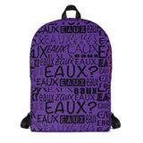 PURPLE/BLACK ALLEAUXVER Backpack
