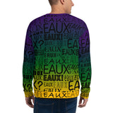 MARDI GRAS/BLACK/ALLEAUXVER Unisex Sweatshirt