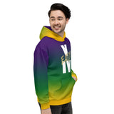 MARDI GRAS/WHITE/GOLD V EAUX IV Hoodie