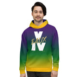 MARDI GRAS/WHITE/GOLD V EAUX IV Hoodie