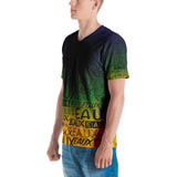 MARDI GRAS/BLACK ALLEAUXVER Men's T-shirt