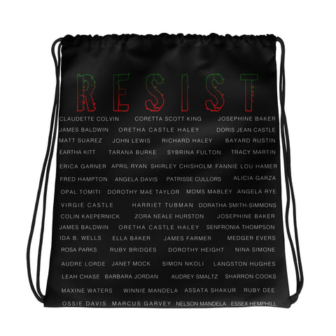 ACTIVIST RESIST Drawstring bag