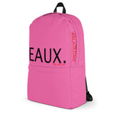PINK & BLACK EAUX. Backpack