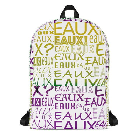 AllEAUXver Mardi Gras Backpack