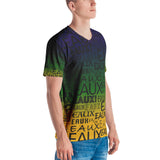 MARDI GRAS/BLACK ALLEAUXVER Men's T-shirt