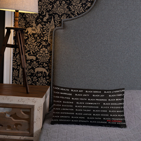 BLACK/WHITE BLACK MAGIC PILLOWS