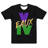 BLACK/MARDI GRAS V EAUX IV Men's T-shirt