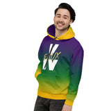 MARDI GRAS/WHITE/GOLD V EAUX IV Hoodie