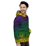 MARDI GRAS/BLACK ALLEAUXVER Hoodie