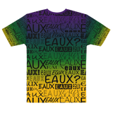 MARDI GRAS/BLACK ALLEAUXVER Men's T-shirt