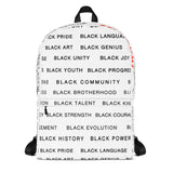 Black Magic AllEAUXver Backpack (WHT)