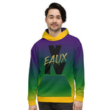 MARDI GRAS BLACK/GOLD V EAUX IV Hoodie
