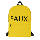 YELLOW & BLACK EAUX. Backpack