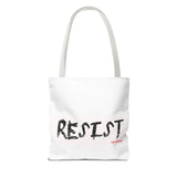 RESIST - WHITE TOTE BAG