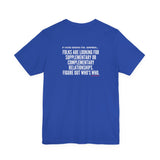 FIGURE OUT UNISEX   SHORT SLEEVE T-SHIRT