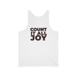 COUNT IT ALL JOY-RBG UNISEX TANK TOP