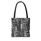 EAUX WHITE TOTE BAG