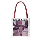 STAND - WHITE TOTE BAG