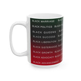 BLACK MAGIC - RBG CERAMIC MUG WHITE 110Z, 150Z