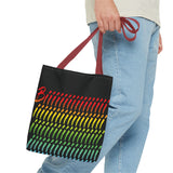 BIIIIIITCH RAINBOW TOTE BAG