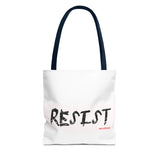 RESIST - WHITE TOTE BAG
