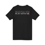 YOU CAN DO ALL THINGS - WHITE UNISEX V-NECK T-SHIRT